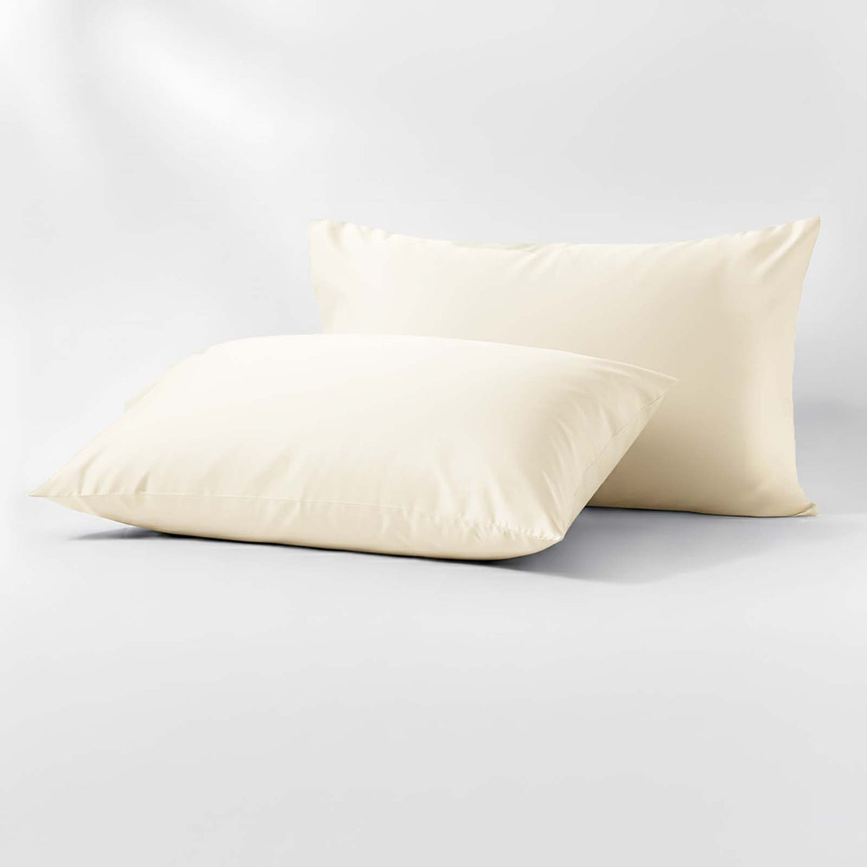 400 Thread Count Egyptian Cotton Fitted & Pillow Case  Deep King Vanilla