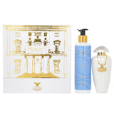 Luxurious coffret featuring La Fenice My Pearls Eau De Parfum and Body Lotion for an elegant fragrance experience.