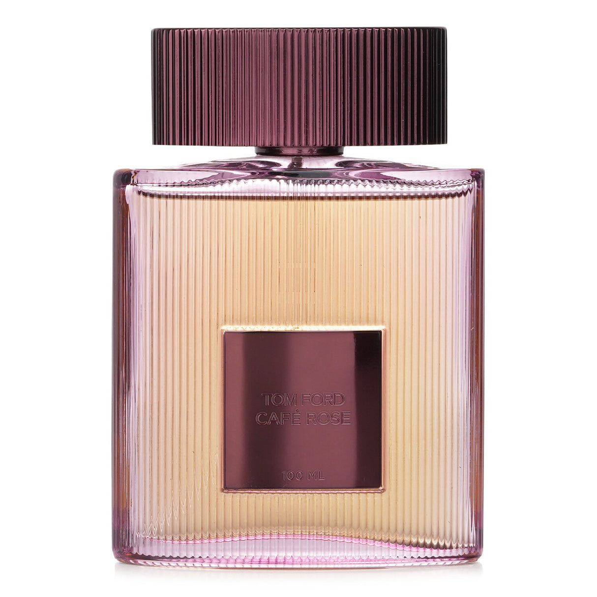 Tom Ford Cafe Rose Eau De Parfum Spray 100ml, a luxurious blend of rose, saffron, and patchouli in an elegant bottle.