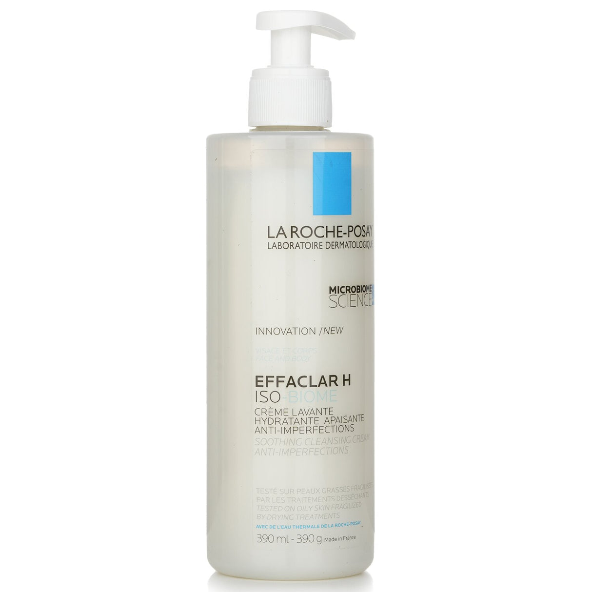 La Roche Posay - Effaclar H Iso Biome Soothing Cleansing Cream  - 390ml