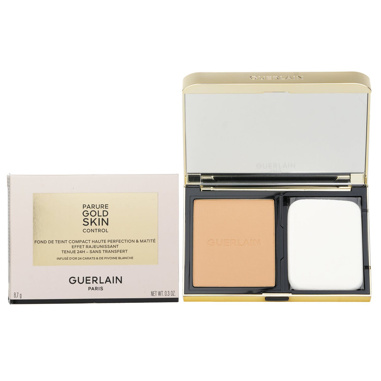 Guerlain Parure Gold Skin Control High Perfection Matte Compact Foundation - # 4