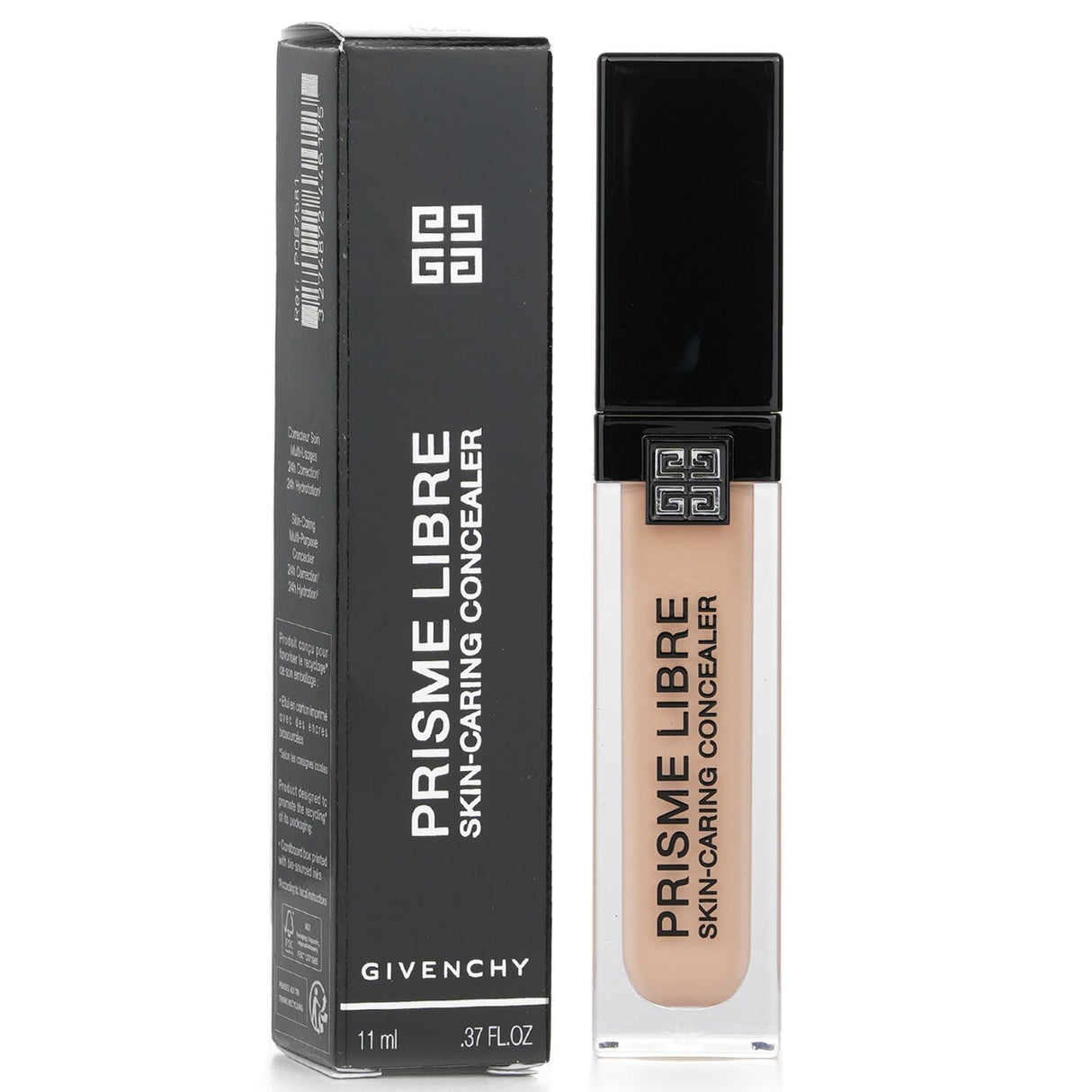 Givenchy Prisme Libre Skin Caring Concealer N250, eco-friendly formula for concealing, hydrating, and providing a natural finish.