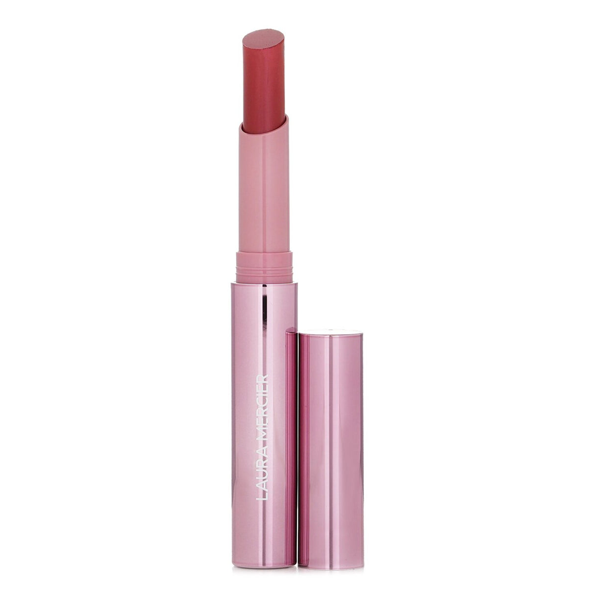 Vivid #180 Burst lip color by Laura Mercier, infused with Guava oil for long-lasting hydration and bold, vibrant finish.