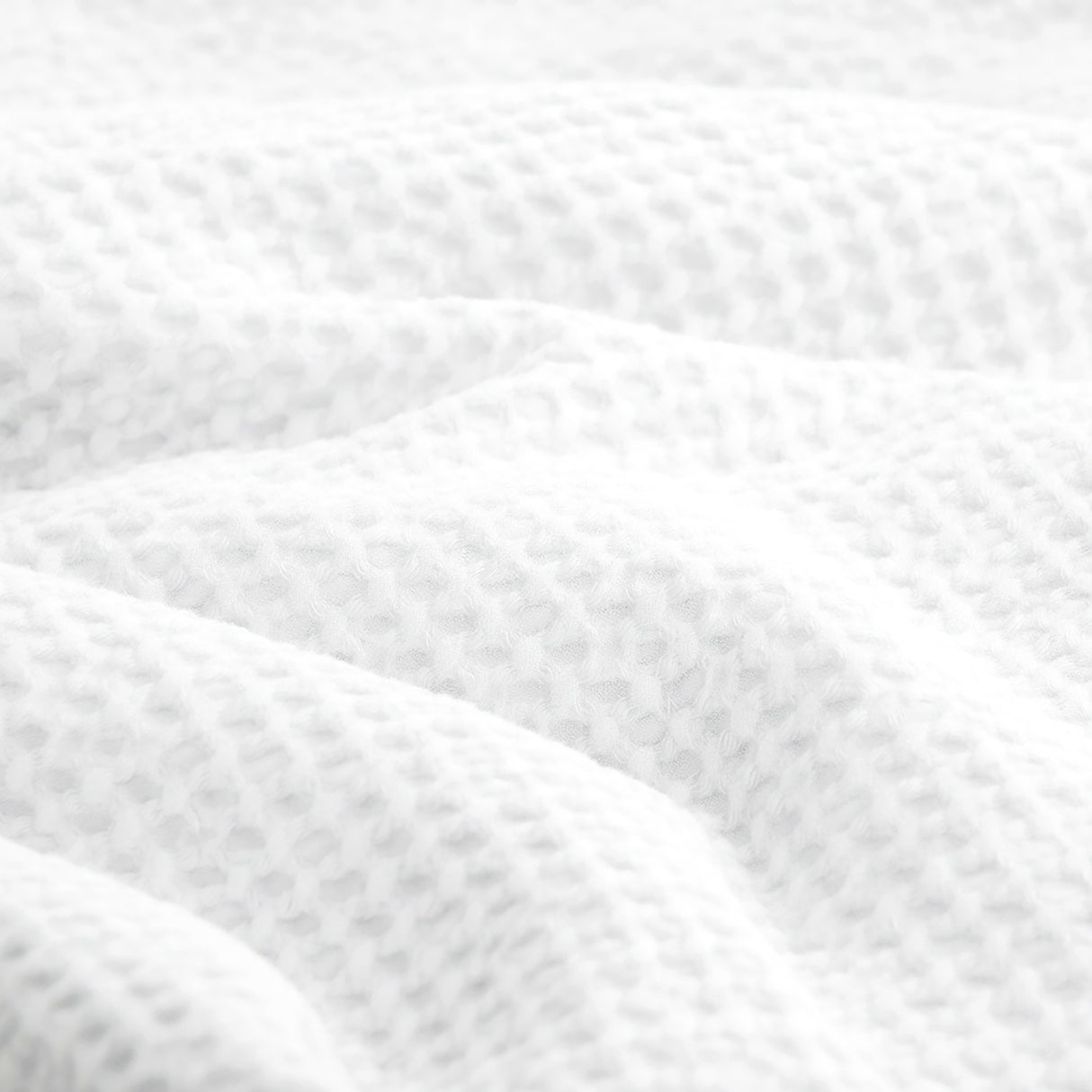 Cloud Linen Boronia Stone Washed Cotton Waffle Comforter Set Double/Queen Ivory