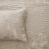 Renee Taylor Blake Velvet Euro P/Case Nude