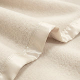 Renee Taylor Australian 400 GSM Merino Wool Blanket Queen/King Natural
