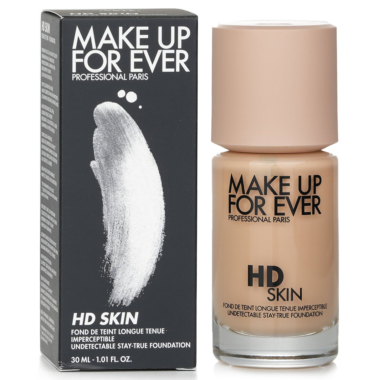 Make Up For Ever - HD Skin Undetectable Stay True Foundation - # 1Y04 (Y215)  -