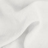 Renee Taylor Washed Linen Cotton Sheet Set Queen White