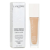 Lancome Teint Idole Ultra Wear foundation #105W, 30ml, offers radiant coverage, SPF 25, and is infused with hydrating serum.