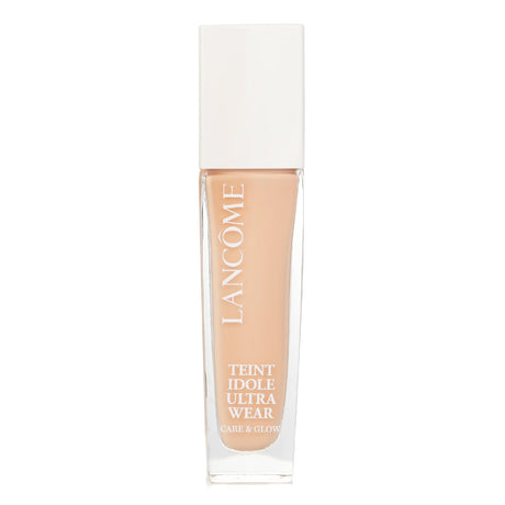 Lancôme Teint Idole Ultra Wear Foundation SPF 25, #120N, offers luminous, hydrating, medium coverage for a radiant complexion.