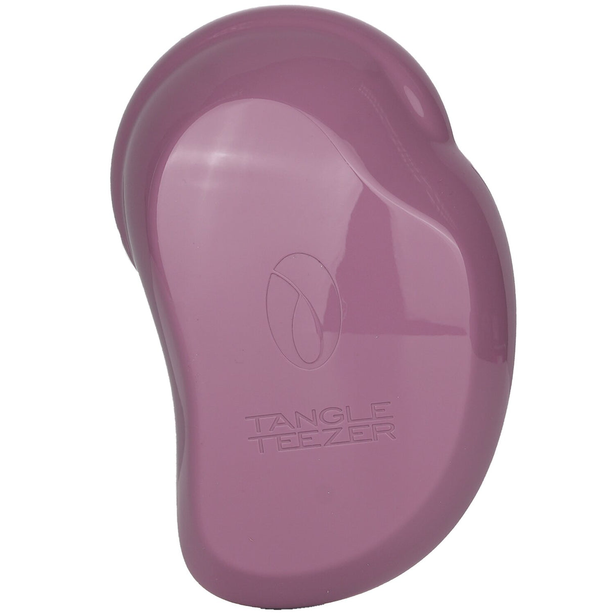 Earth Purple Tangle Teezer hairbrush made from 85% castor beans with two-tiered teeth for effortless detangling of all hair types.