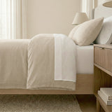 Renee Taylor Washed Linen Cotton Euro P/Case Natural