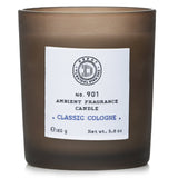 Luxurious Depot - No. 901 Classic Cologne candle, 160g, offers a sophisticated fragrance and warm ambiance for any space.