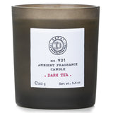 Elegant dark tea scented candle, 160g, hand-poured, eco-friendly, perfect for enhancing ambiance and relaxation.