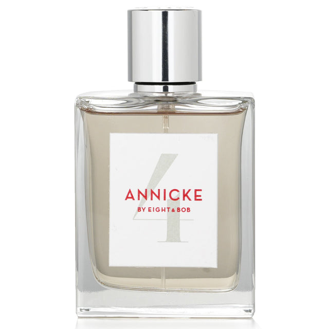 Elegant Eight & Bob Annicke 4 Eau De Parfum, featuring floral and fruity notes in a 100ml bottle, perfect for day or night.