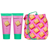 Pupa Breakfast Lovers Kit: includes Toast Shower Milk, Body Lotion, and a stylish purse for luxurious skincare indulgence.