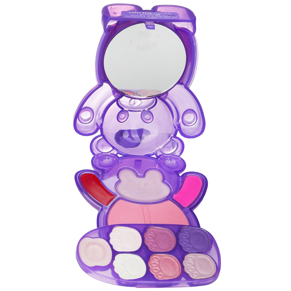 Pupa - Happy Bear Make Up Kit Limited Edition - # 001 Violet  - 11.1g/0.39oz