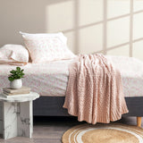 175 GSM Egyptian Cotton Flannelette Fitted and Pillow Case Set King Bloomsbury