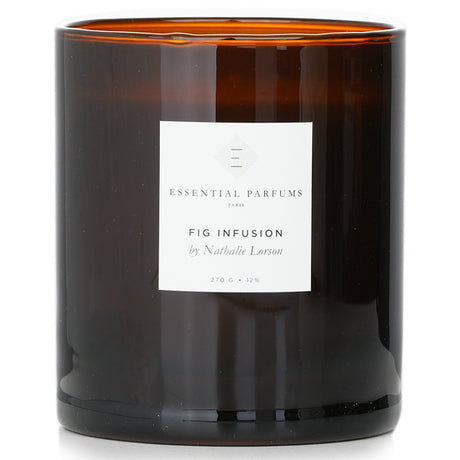 Luxurious 270g scented candle infused with fresh fig notes, perfect for creating a serene ambiance and decor.