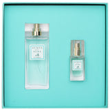 Elegant Acqua Dell'Elba Classica Donna fragrance coffret with 50ml and 15ml sprays, featuring floral and citrus notes.