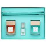 Luxurious Acqua Dell'Elba home scent coffret with 2 diffusers and 1 room spray for an enchanting ambiance.