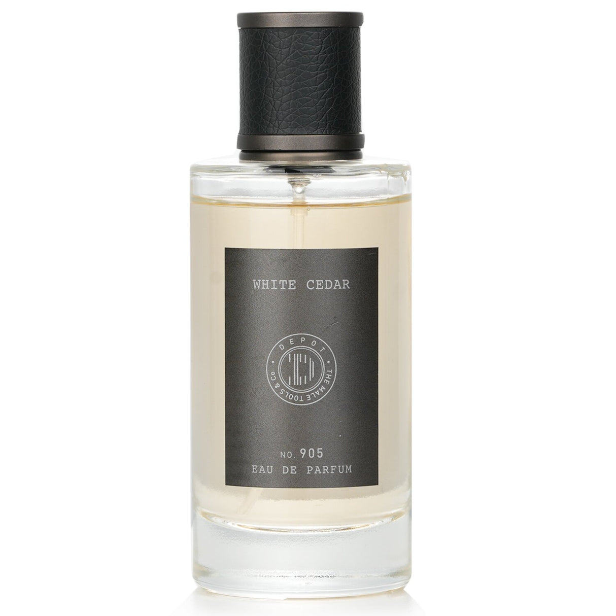 Depot No. 905 White Cedar Eau De Parfum Spray in a sleek 100ml bottle, blending rich cedarwood and fresh aromatic notes.