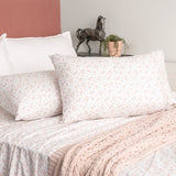 Renee Taylor Ditsy Organic Cotton Patterned Sheet Set Single