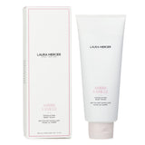 Laura Mercier Ambre Vanille Exfoliating Body Wash in 200ml, a luxurious sugar scrub that moisturizes and exfoliates the skin.