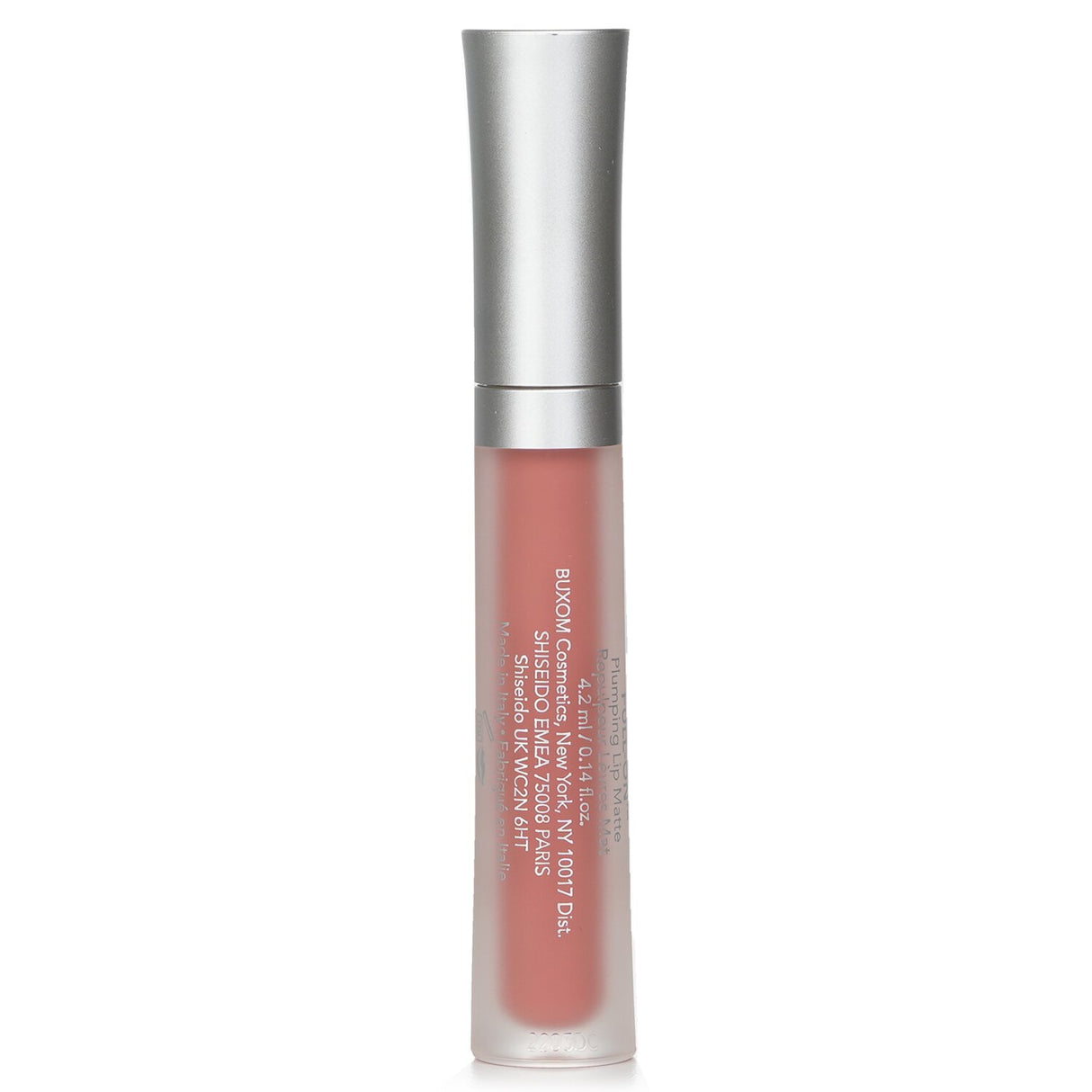 Buxom Full On Plumping Lip Matte in #Brunching, hydrating with a velvety matte finish for luscious, pigmented lips.