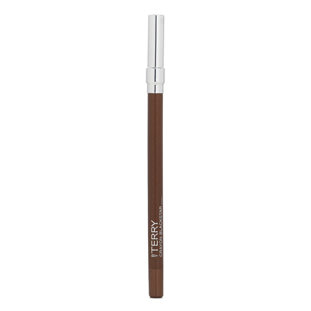 By Terry Crayon Blackstar Eye Pencil in #02 Brown Stellar, a creamy, waterproof pencil for rich color and flawless eye looks.