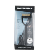 Tweezerman Almond Eye Lashcomb with gold-plated teeth for precision lash separation, ideal for creating clump-free defined lashes.