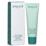 Payot Pate Grise emulsion for oily skin, balances sebum, hydrates, and minimizes imperfections with natural ingredients.