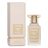 Tom Ford Vanilla Sex Eau De Parfum 50ml spray, showcasing a luxurious vanilla scent in original packaging.