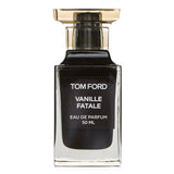 Elegant 50ml Tom Ford Vanille Fatale Eau De Parfum with rich vanilla and exotic spices for a warm, captivating fragrance.