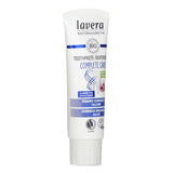 Lavera fluoride-free toothpaste in eco-friendly packaging, 75ml, offering fivefold protection and enriched with Organic Echinacea.