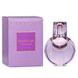 Bvlgari Omnia Amethyste Eau De Toilette Spray 50ml with fresh grapefruit, soft iris, and warm amber notes for women.