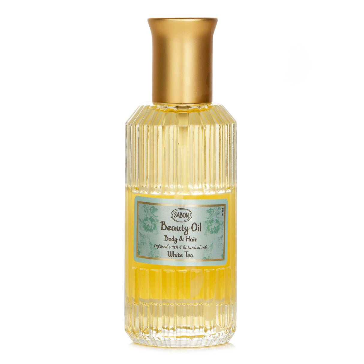 Luxurious Sabon Beauty Oil in White Tea, 100ml, nourishes skin and hair with four botanical oils for a luminous, non-greasy finish.