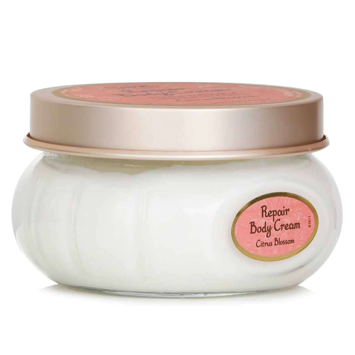 Luxurious Sabon Repair Body Cream with Citrus Bloss scent, enriched with Shea Butter, for deep hydration of dry skin.