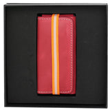 Luxurious Pomodoro Red leather case for 30ml fragrance, combining style and protection for travel and daily use.