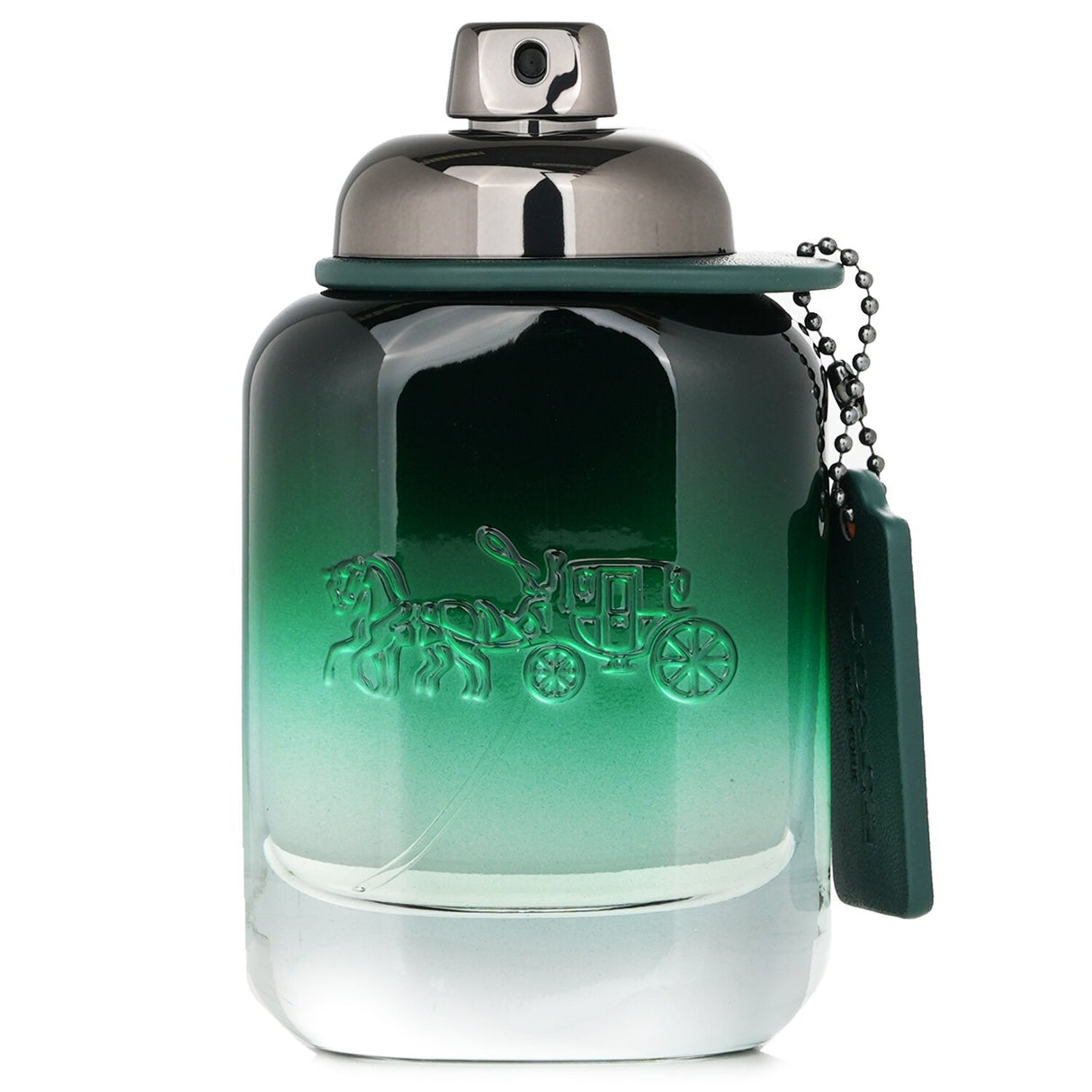 Fresh and sophisticated Coach Green Eau De Toilette Spray 60ml with invigorating verdant notes for a bold, captivating scent.