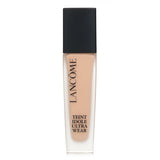 Lancôme Teint Idole Ultra Wear Foundation SPF40 in shade P-01, a lightweight, long-lasting formula with skincare benefits.