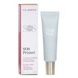 Clarins SOS Primer - Matifying (30ml) offers a lightweight, oil-free formula for a radiant, shine-free complexion.