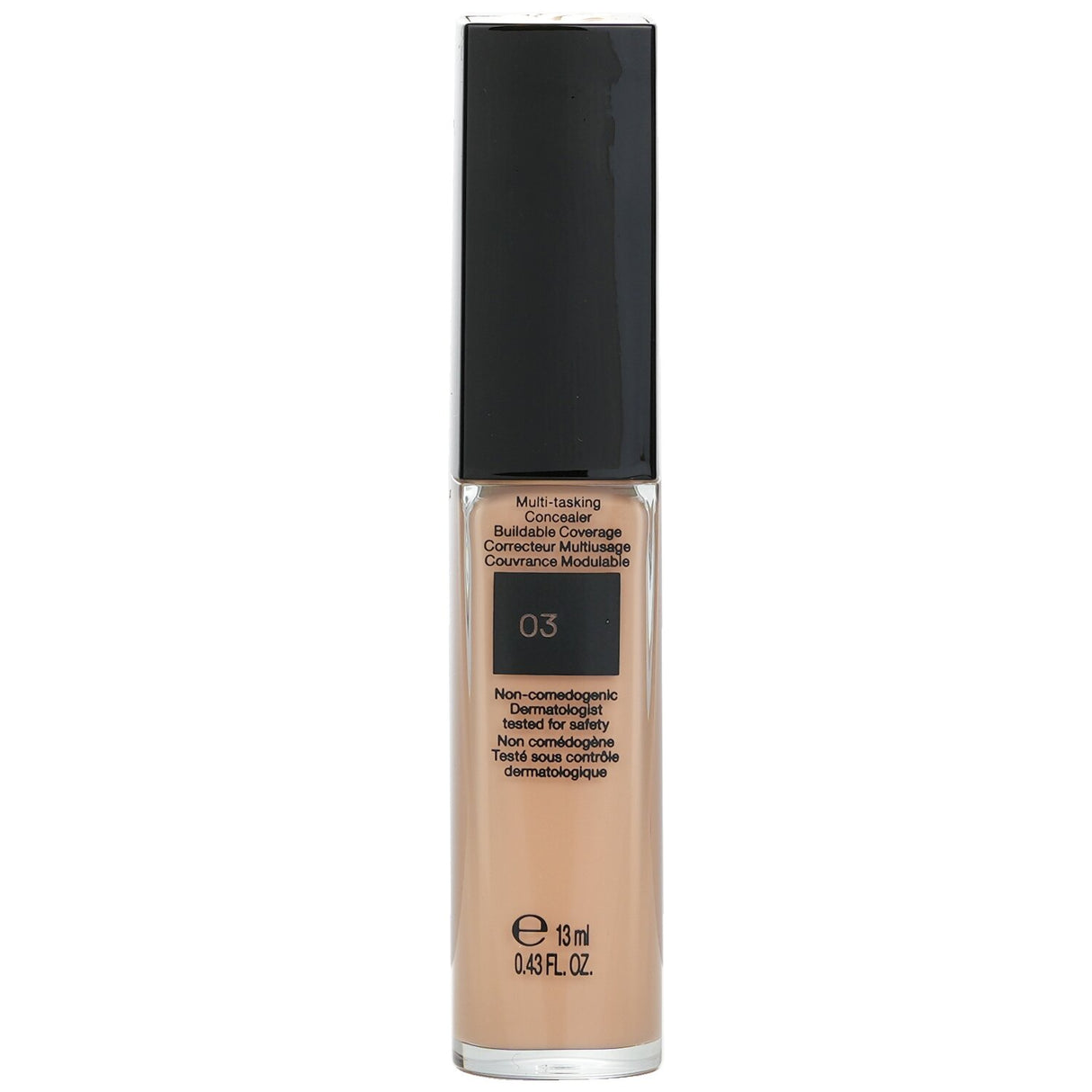 Lancome Teint Idole Ultra Wear Concealer #03 Beige Diaphane, a lightweight full coverage formula for flawless, hydrated skin.