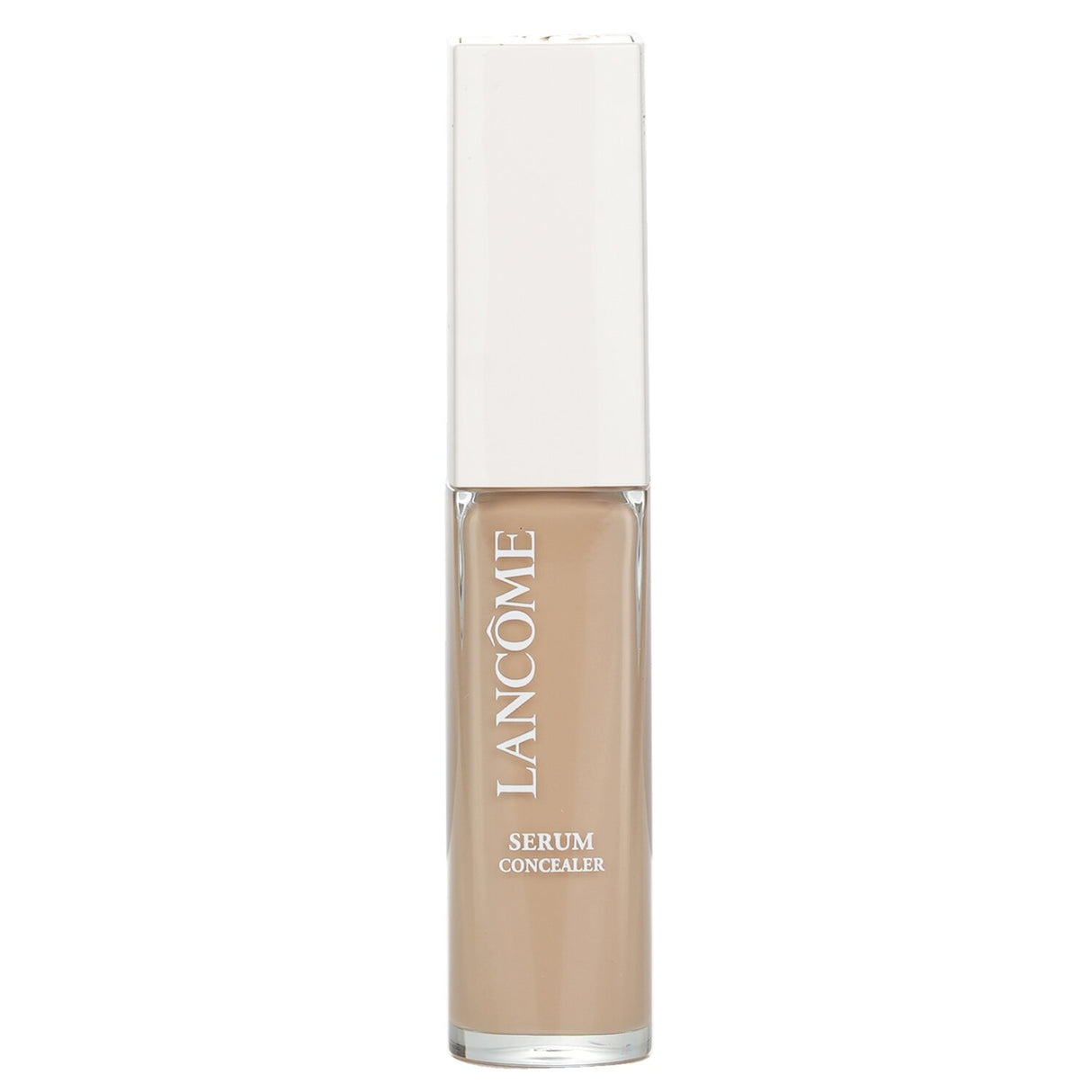 Lancôme Teint Idole Ultra Wear Care & Glow Serum Concealer #105W, providing medium coverage and 24-hour hydration for a radiant finish.