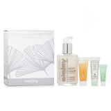 Sisley Ecological Compound Set featuring 4 skincare essentials for hydration, anti-aging, and radiant skin.