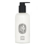 Luxurious Diptyque soft lotion, 250ml, deeply hydrates skin, leaving it silky smooth and fragrant, ideal for daily use.