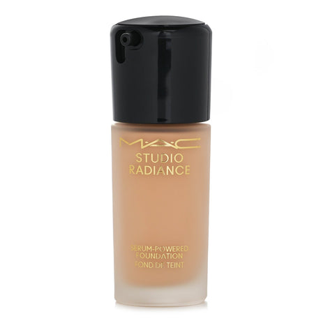 MAC Studio Radiance Serum Liquid Foundation #NW13 in 30ml, offers hydrating, medium coverage for a luminous, flawless glow.