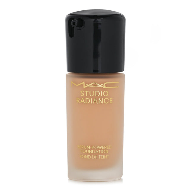 MAC Studio Radiance Serum Liquid Foundation #NW13 in 30ml, offers hydrating, medium coverage for a luminous, flawless glow.