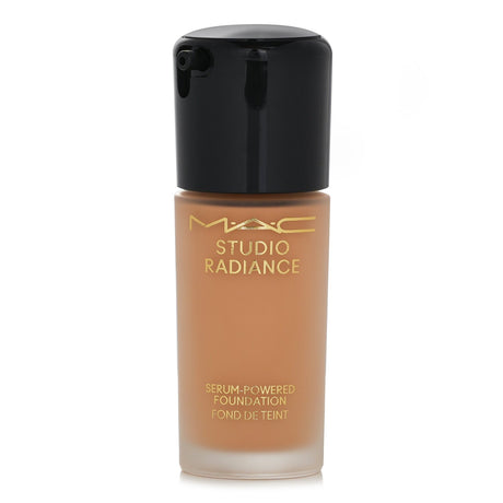 MAC Studio Radiance Serum Foundation #NW15 in 30ml, infused with 80% skincare for hydration and a flawless, glowing complexion.