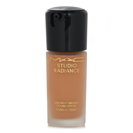 MAC Studio Radiance Serum Foundation #C3.5 in a 30ml bottle, offering hydrating makeup with skincare benefits for a radiant finish.
